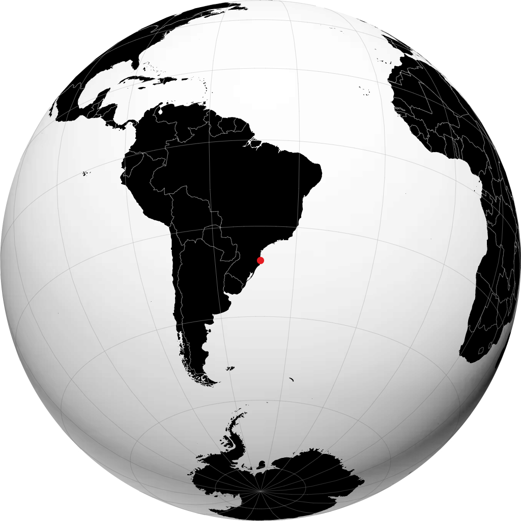 Florianópolis sul globo