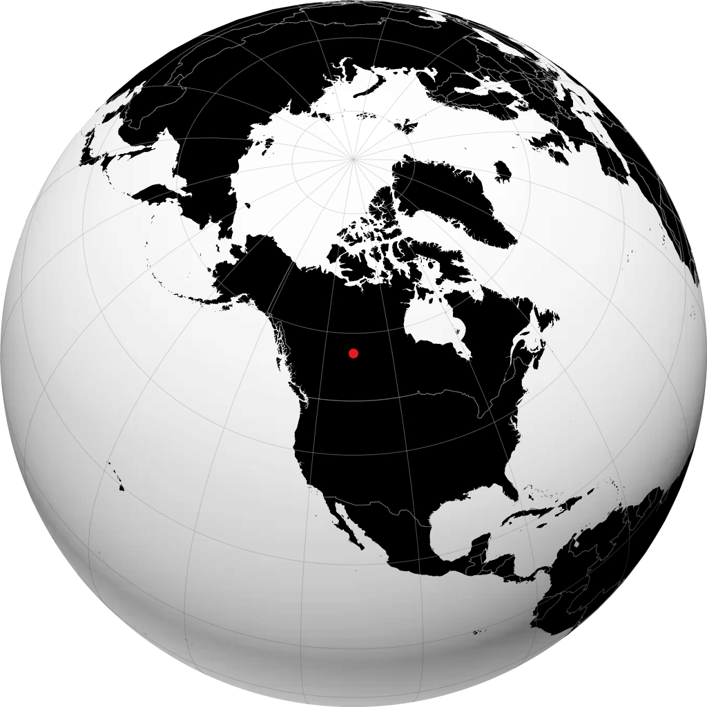 Fort McMurray sul globo