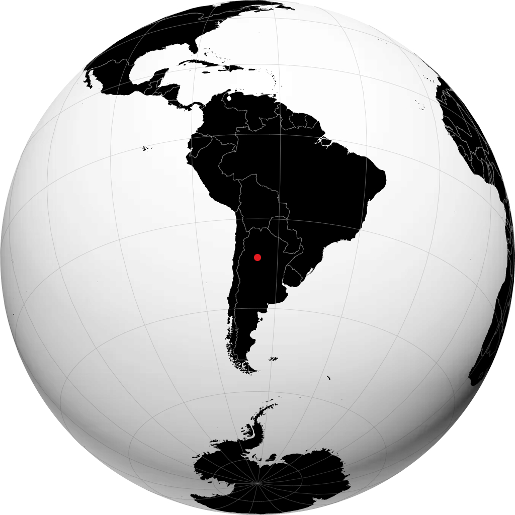 Frías sul globo