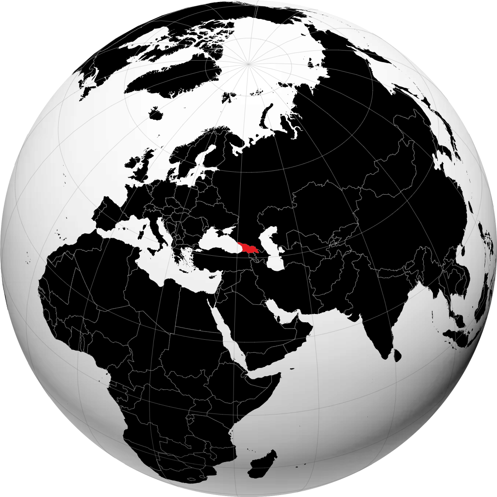 Georgia sul globo