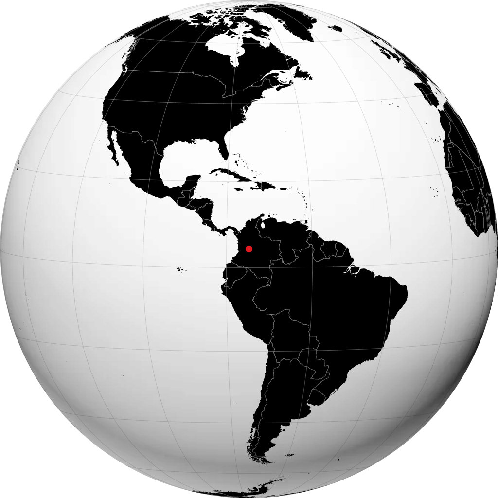 Girardot sul globo