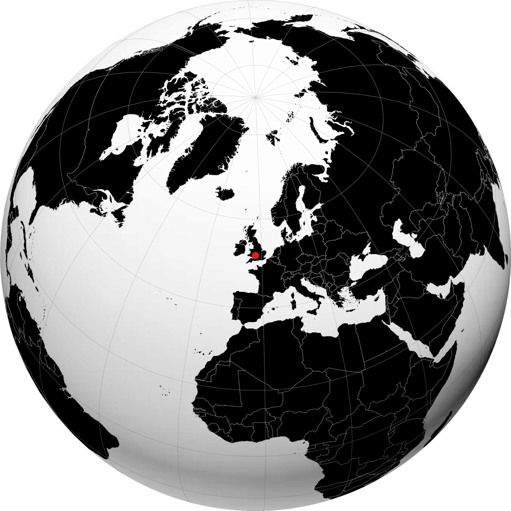 Gloucester sul globo