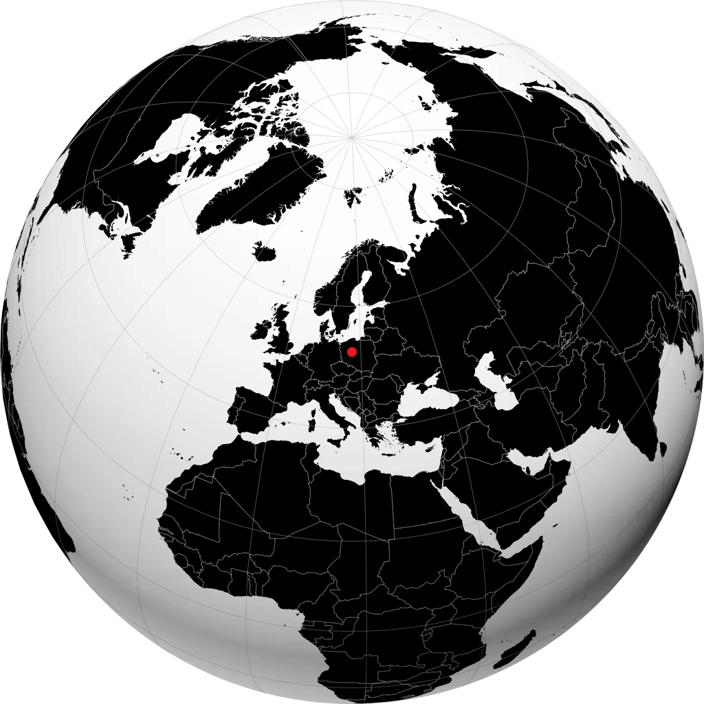 Gniezno sul globo