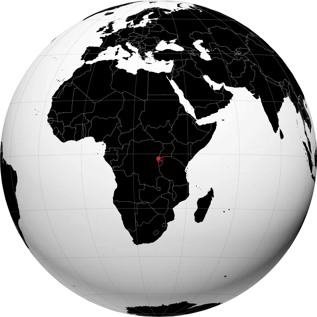 Goma sul globo