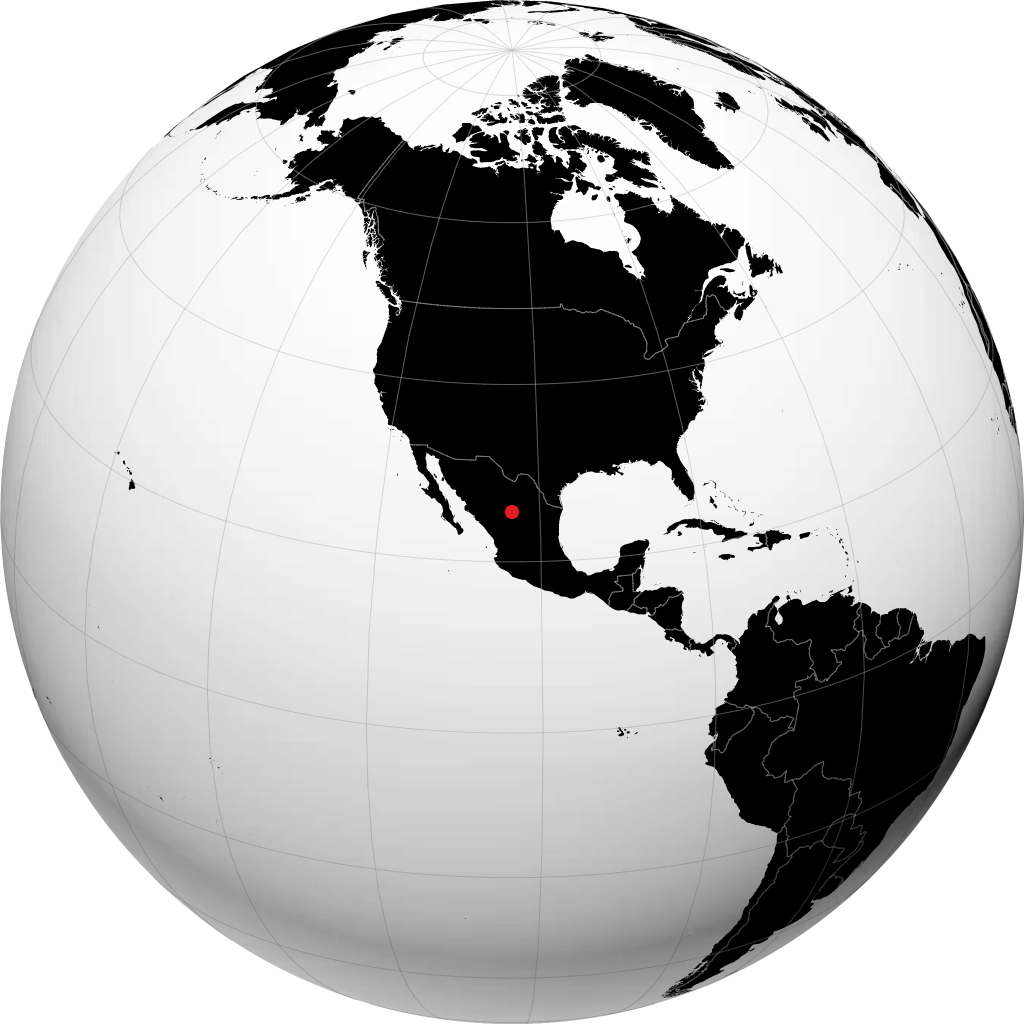 Gómez Palacio sul globo