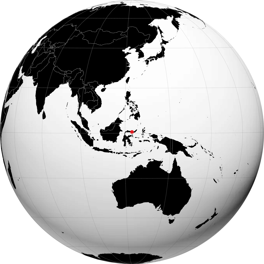 Gorontalo sul globo