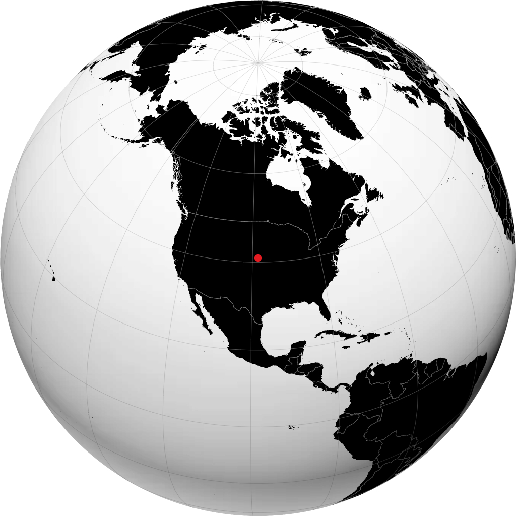 Grand Island sul globo