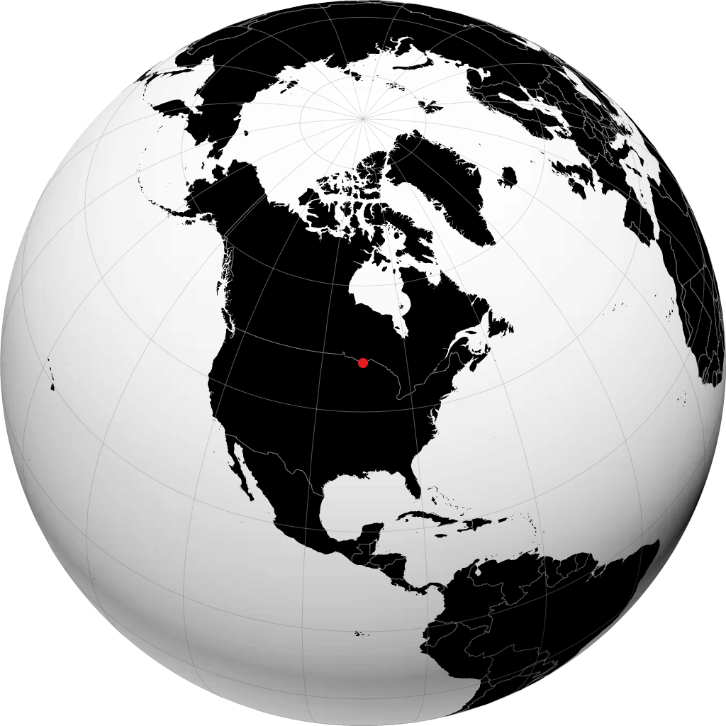 Grand Marais sul globo