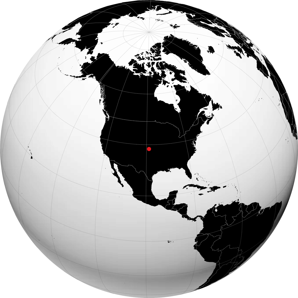 Great Bend sul globo
