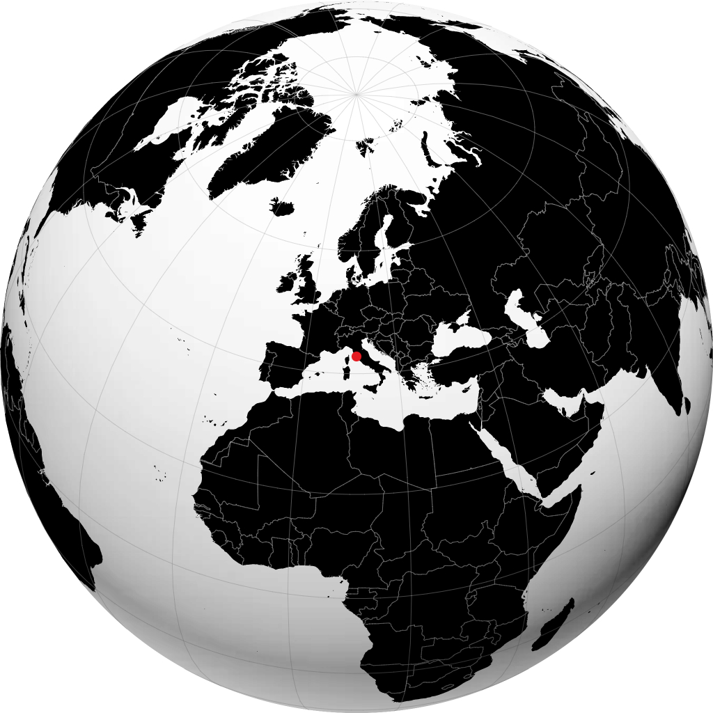 Grosseto sul globo