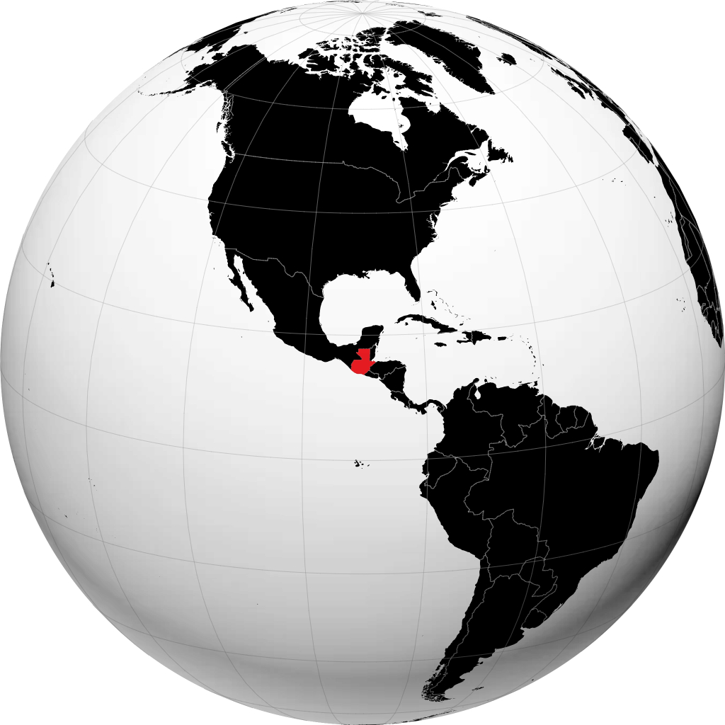 Guatemala sul globo