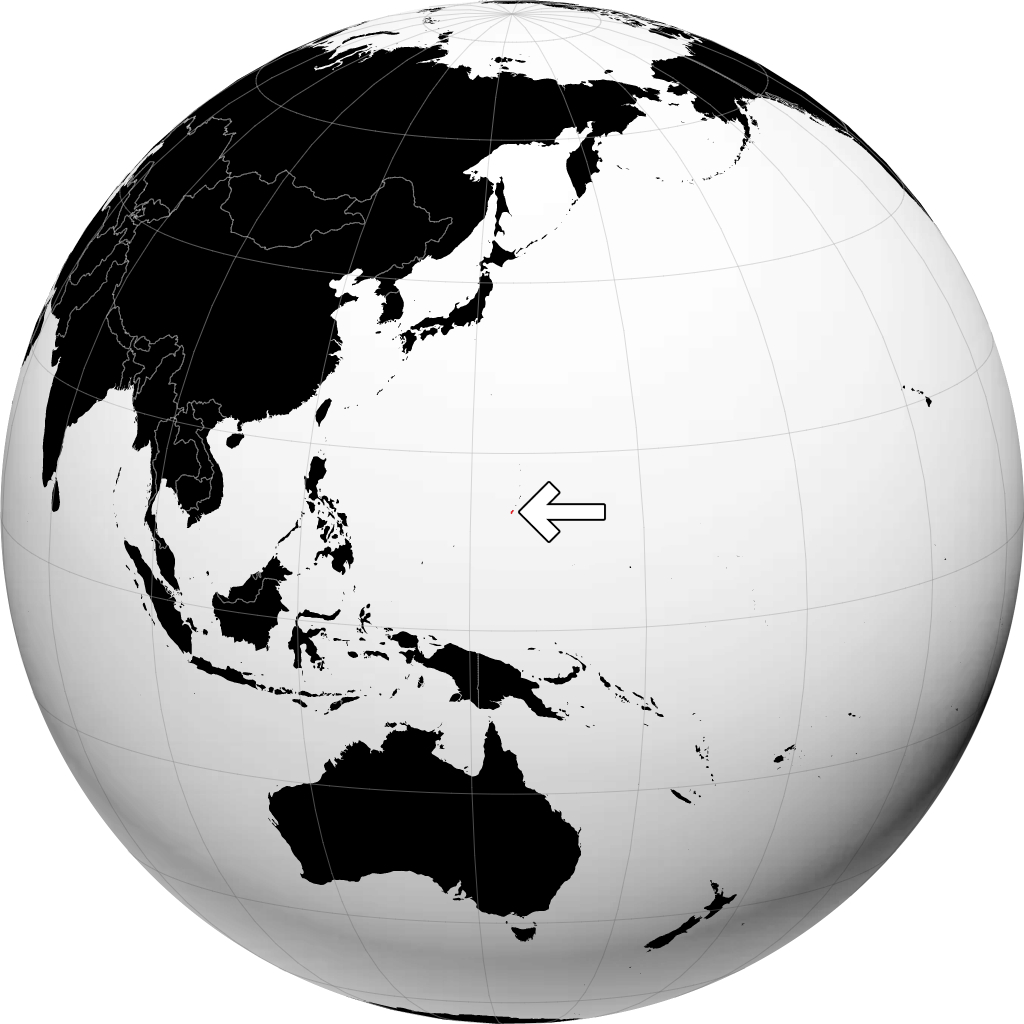 Guam sul globo