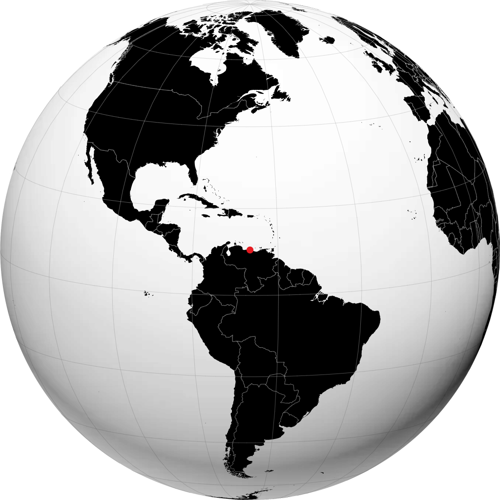 Guatire sul globo