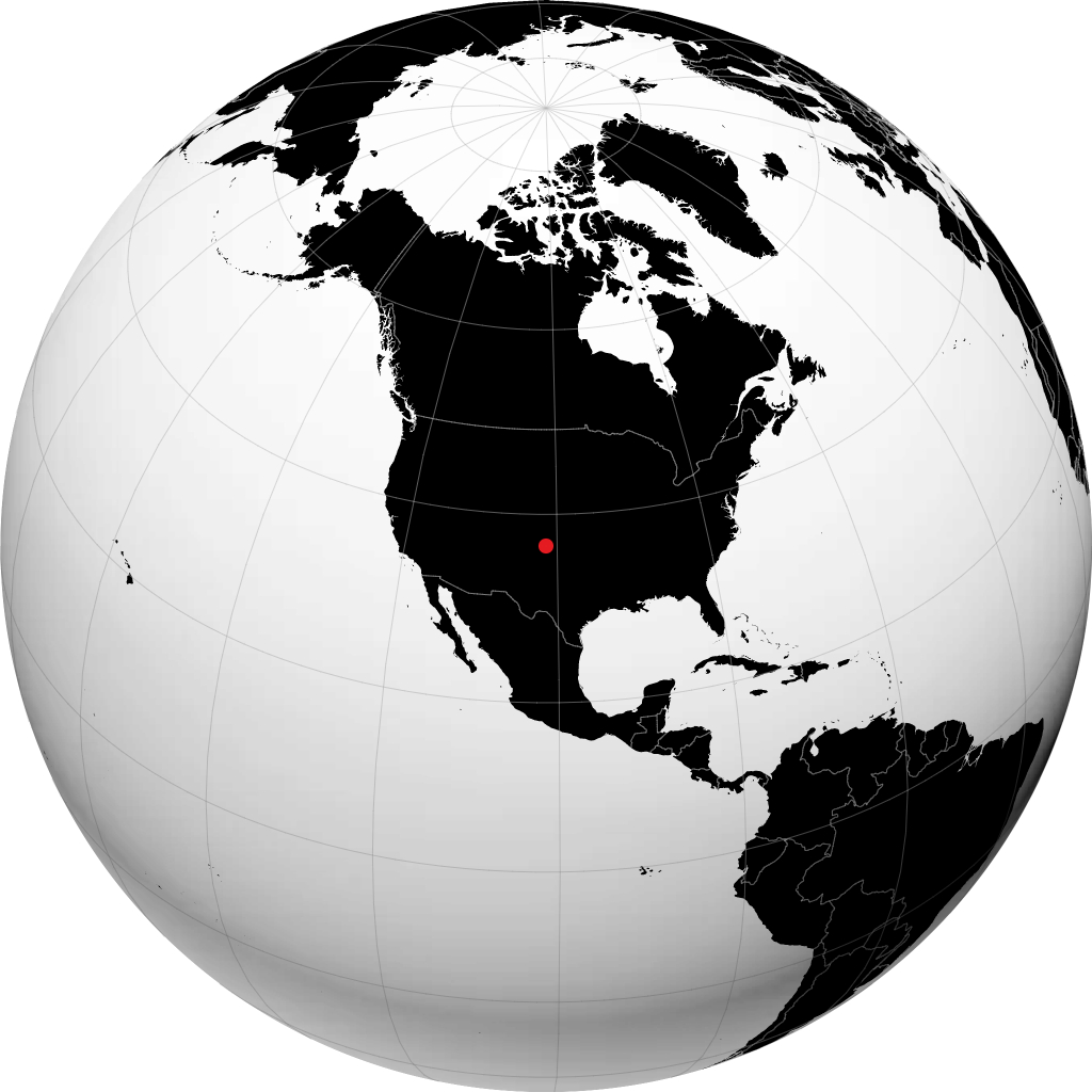 Guymon sul globo