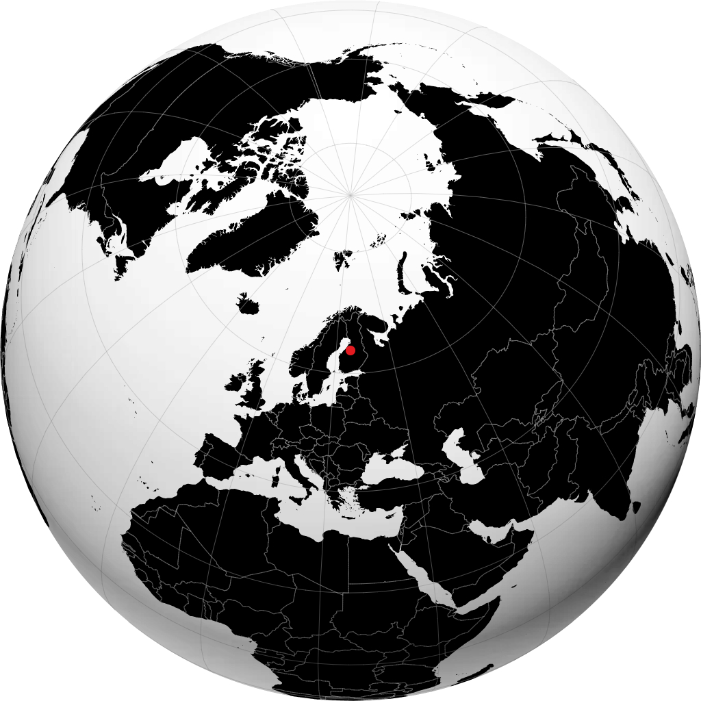 Haapajärvi sul globo