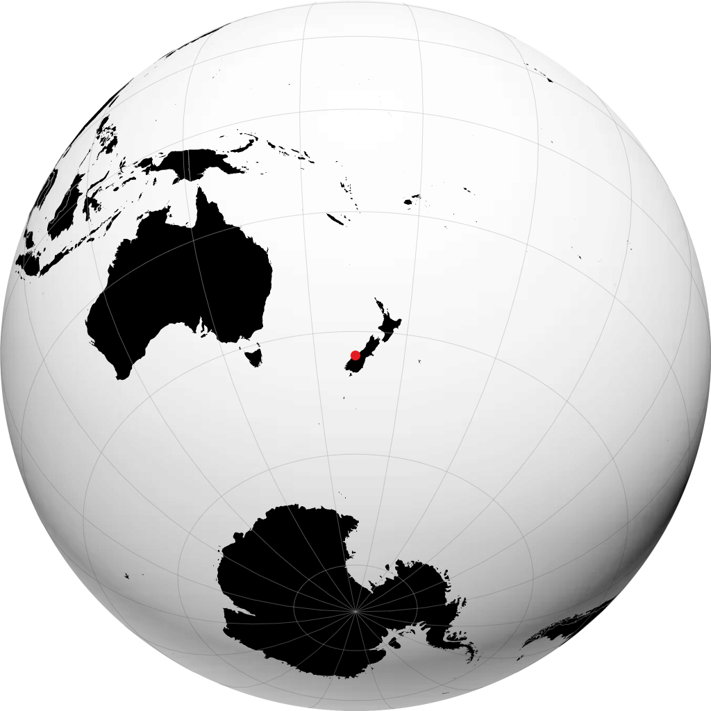 Haast sul globo