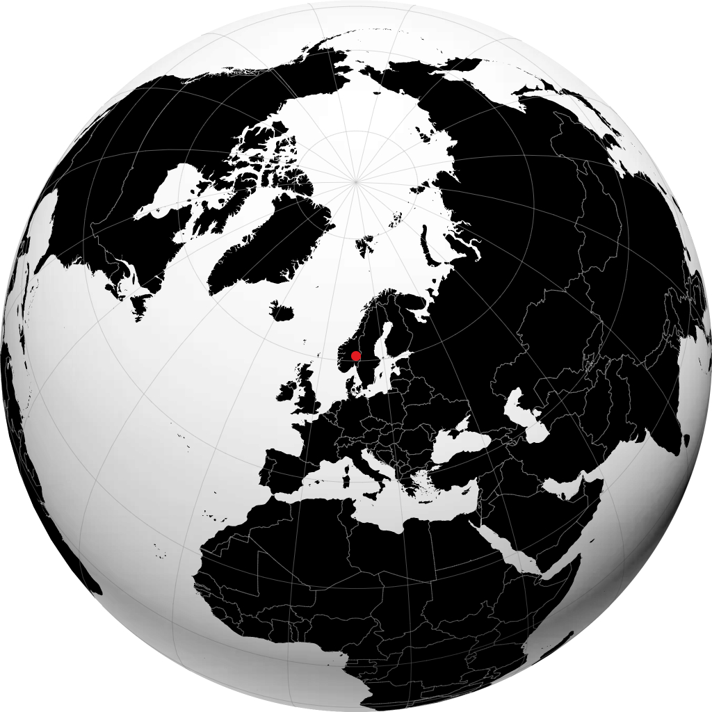 Hamar sul globo