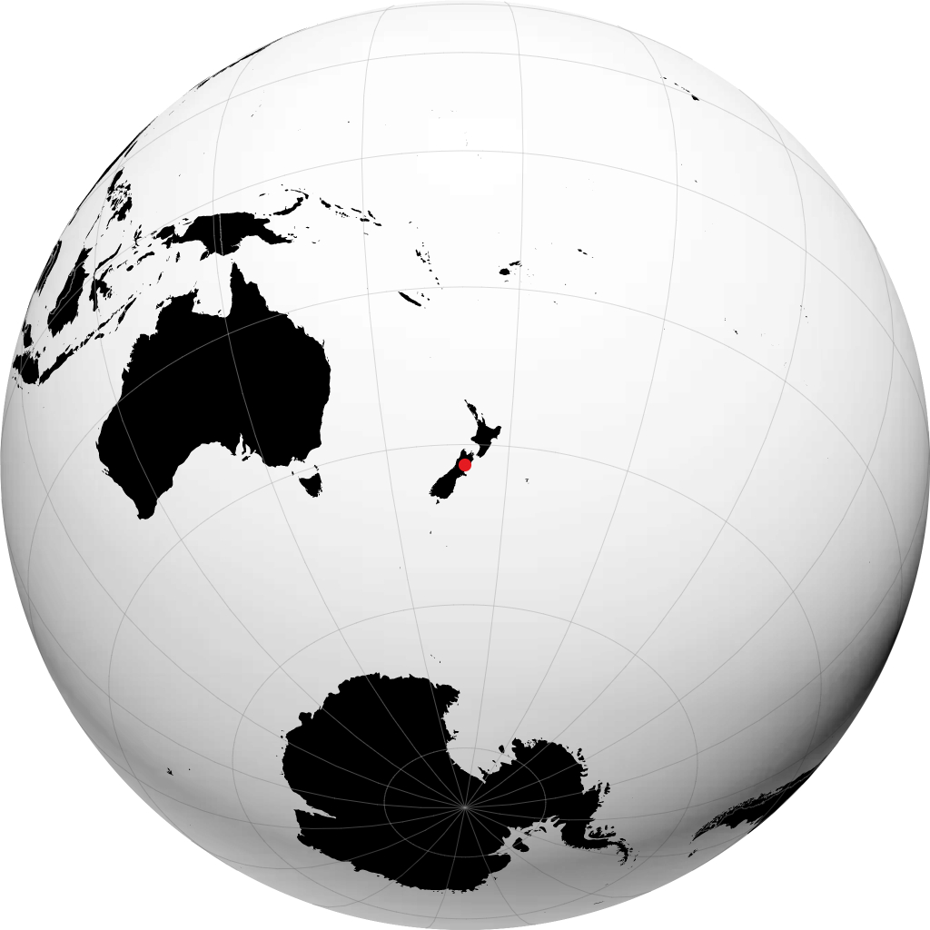 Hanmer Springs sul globo