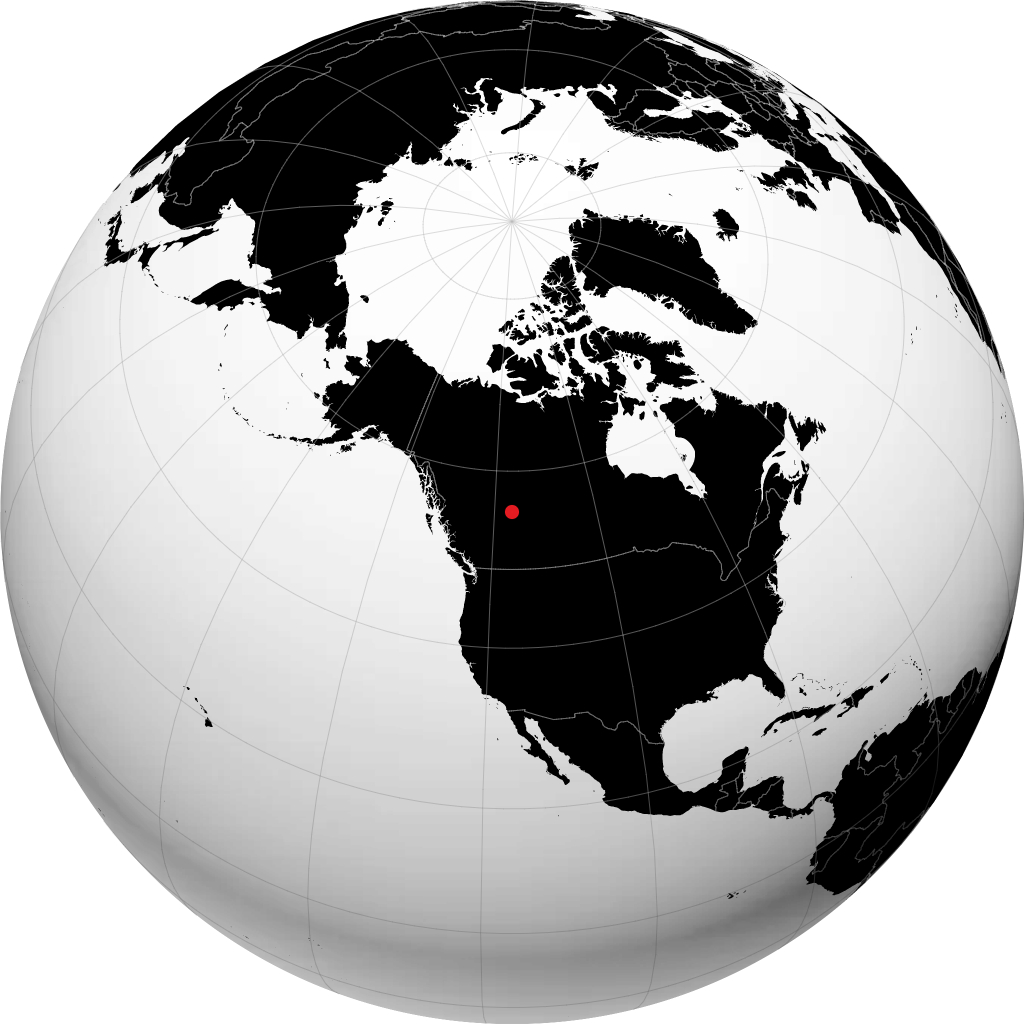 High Prairie sul globo
