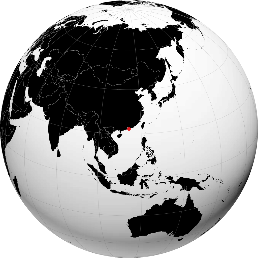 Hong Kong sul globo
