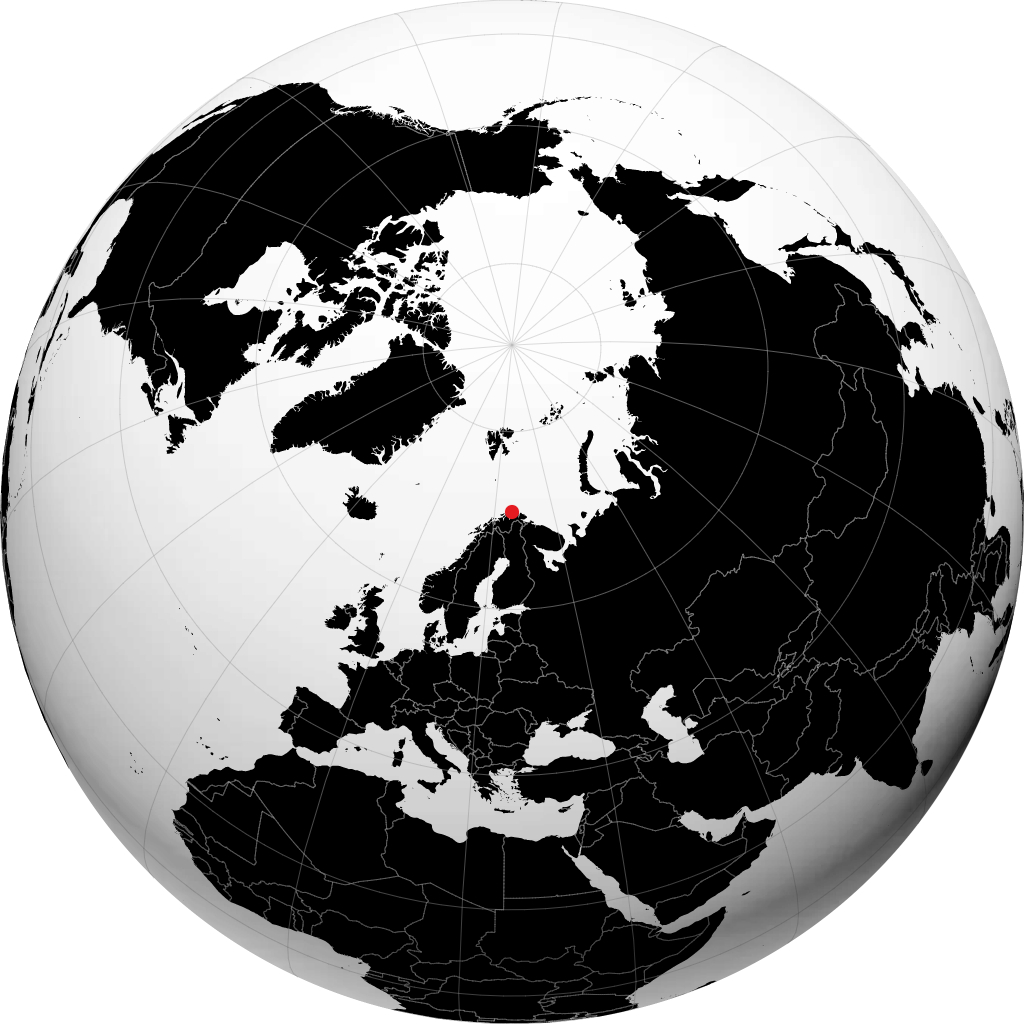 Honningsvåg sul globo