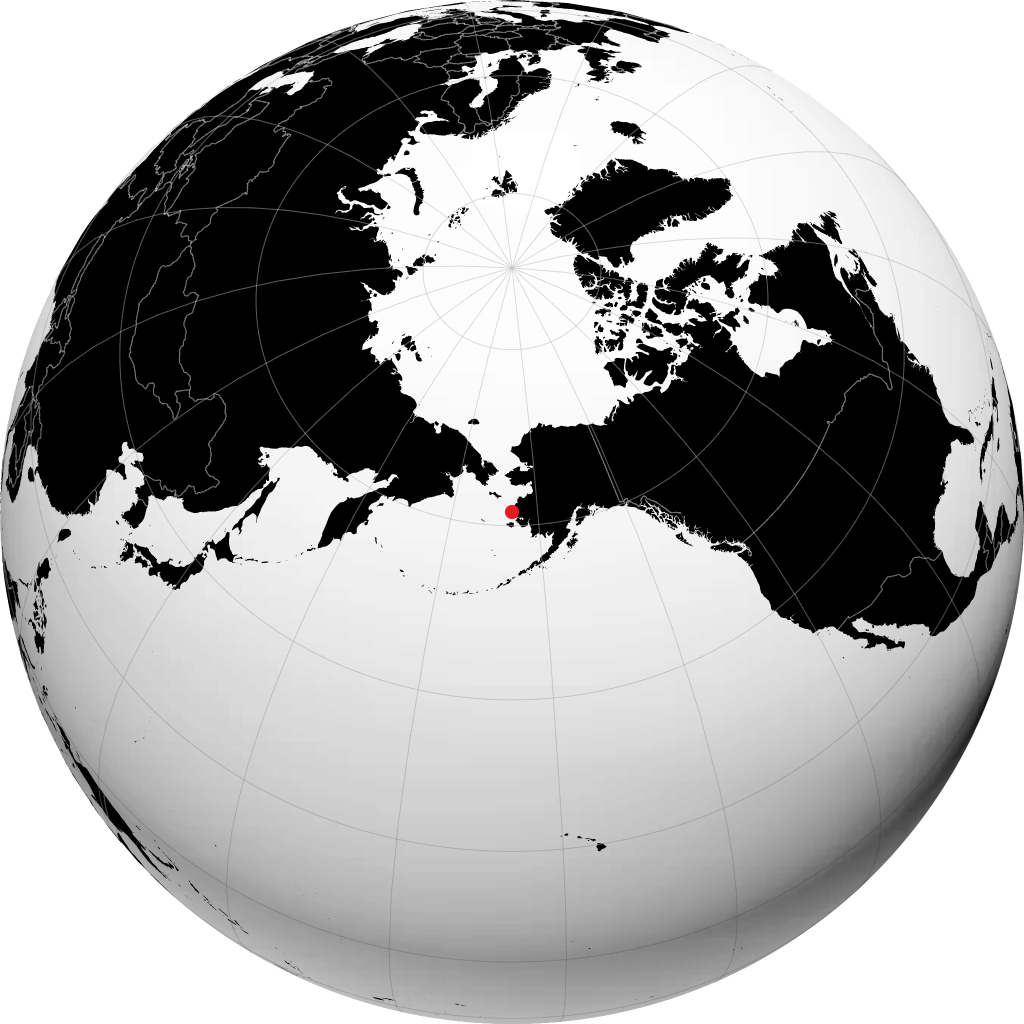 Hooper Bay sul globo