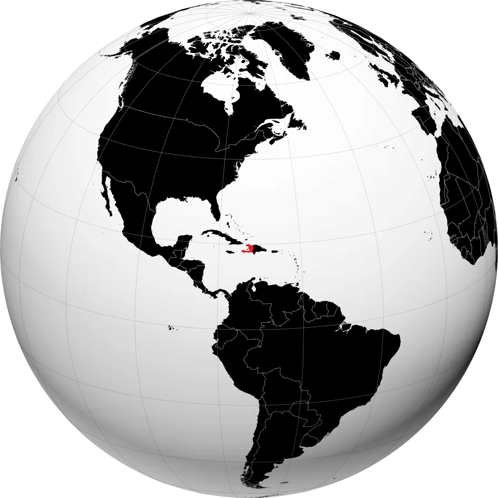 Haiti sul globo