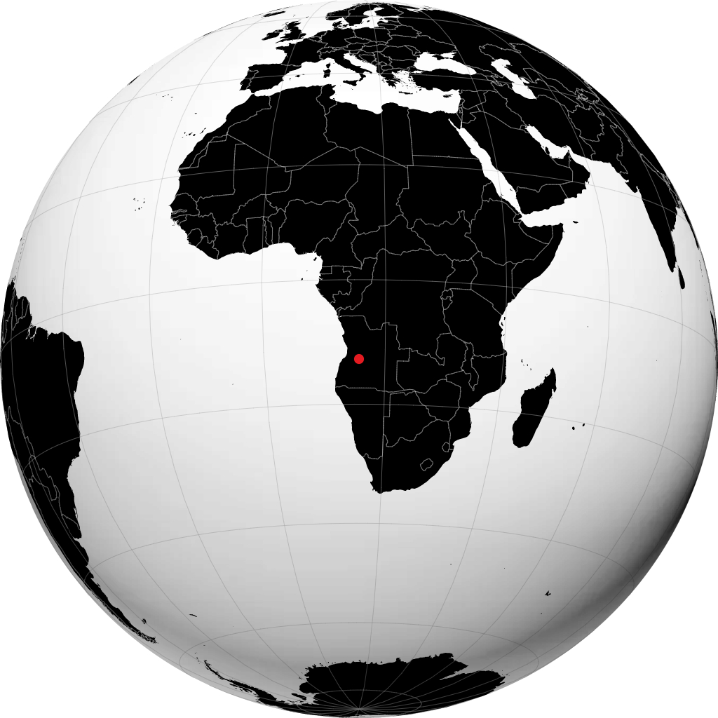 Huambo sul globo