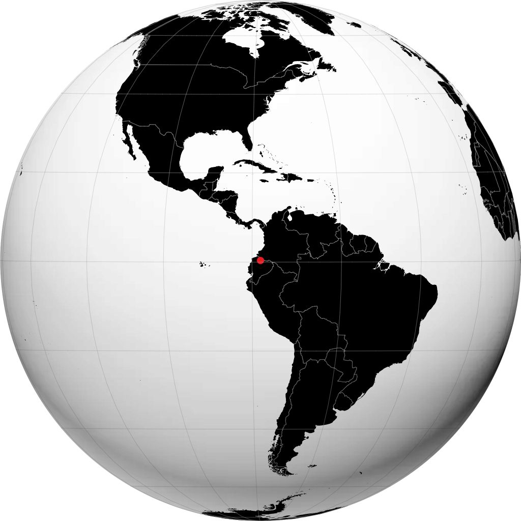 Ibarra sul globo