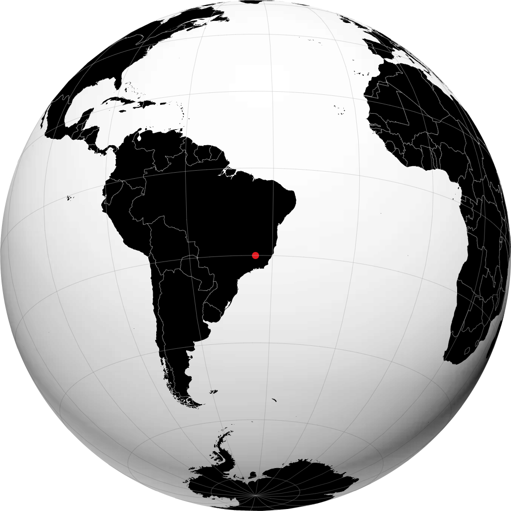 Ibirité sul globo