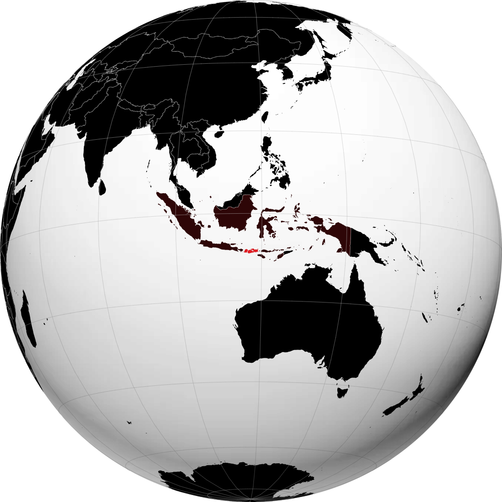 Nusa Tenggara Occidentale sul globo