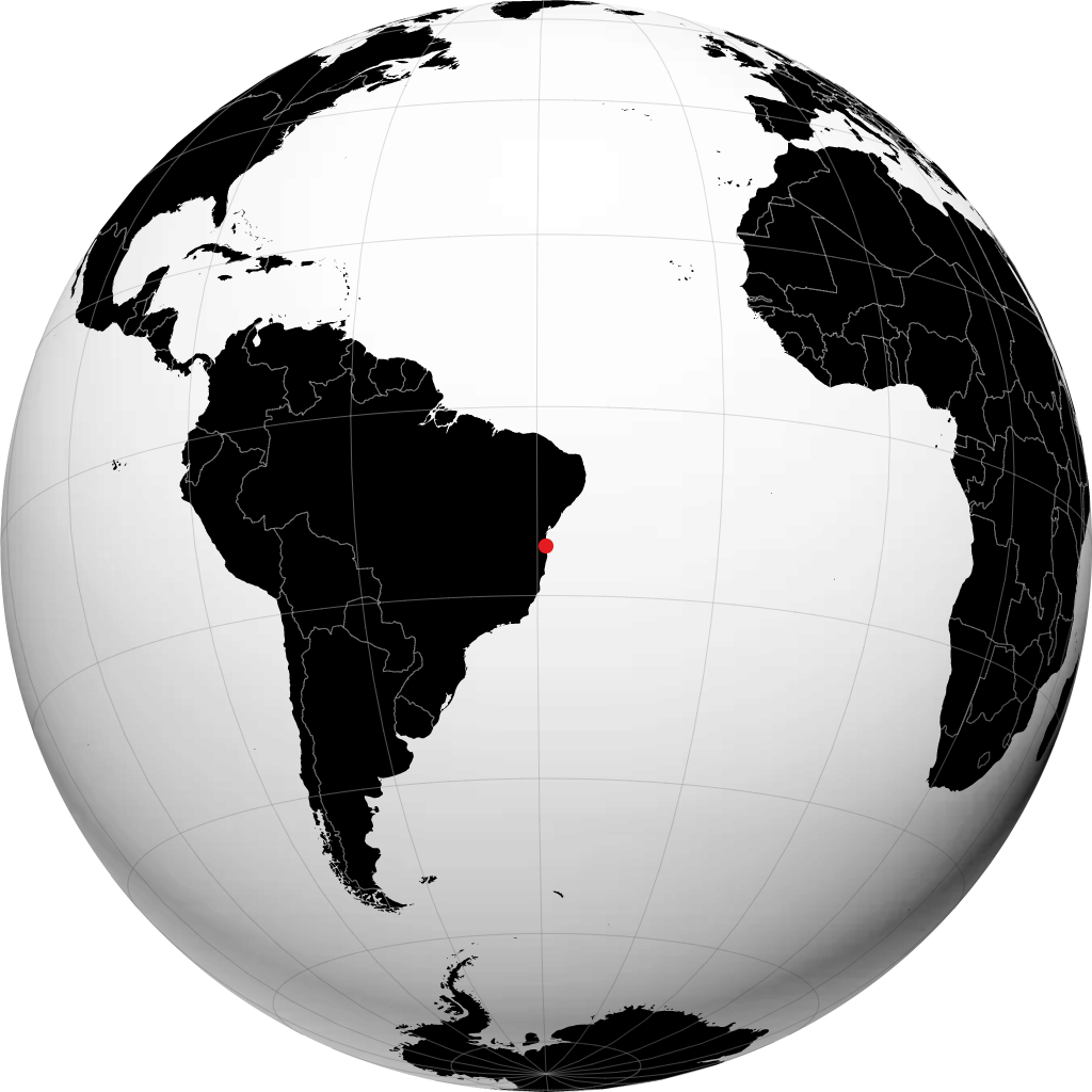 Ilhéus sul globo