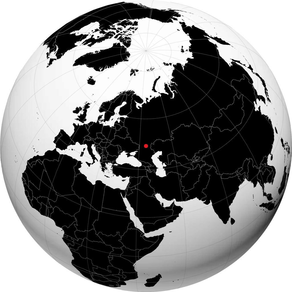 Ilovlya sul globo