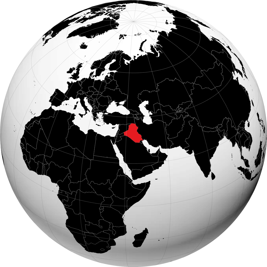 Iraq sul globo