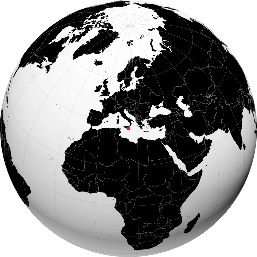Siracusa sul globo