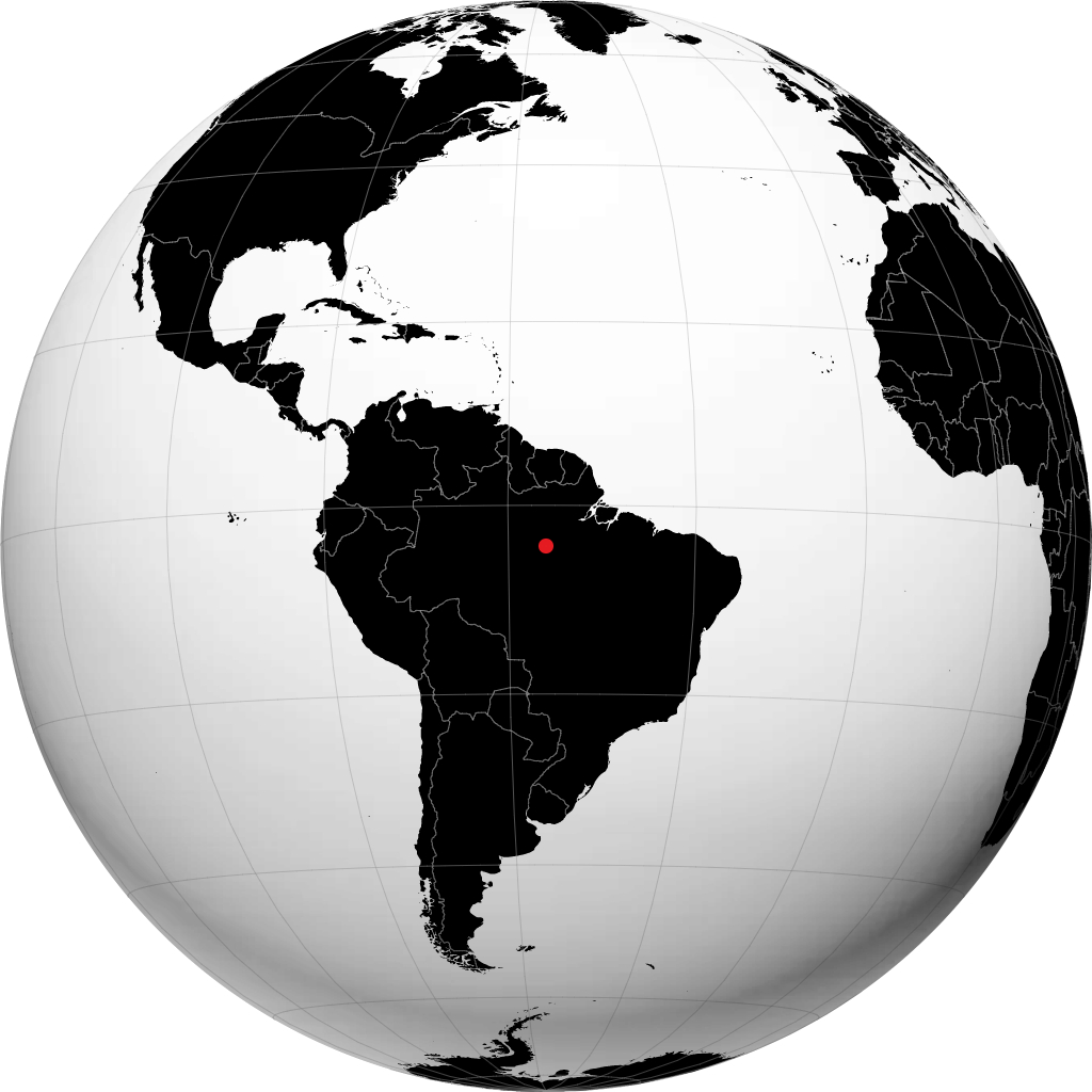 Itaituba sul globo