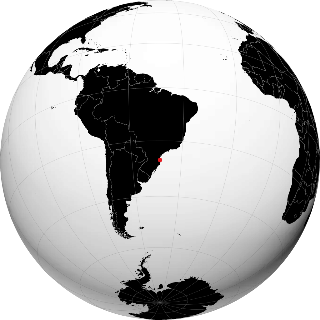 Itajaí sul globo