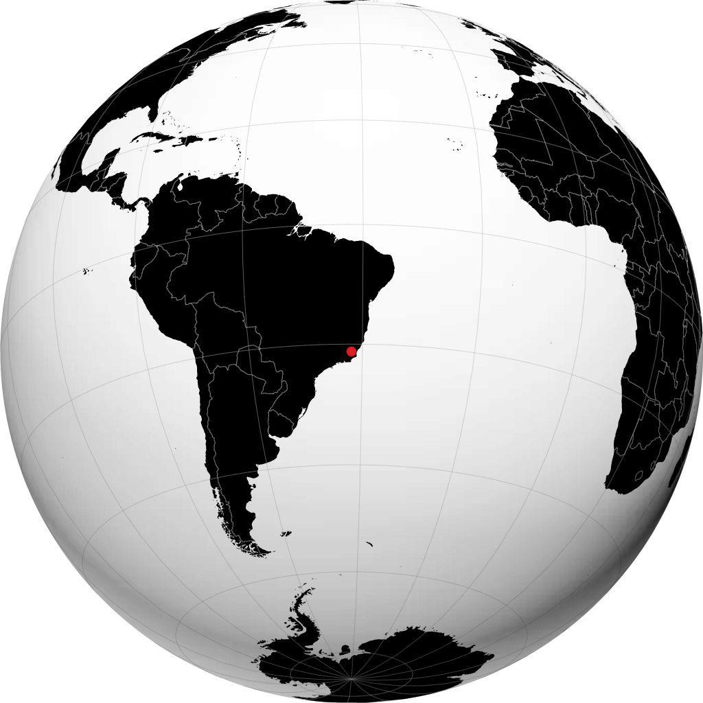 Itaperuna sul globo