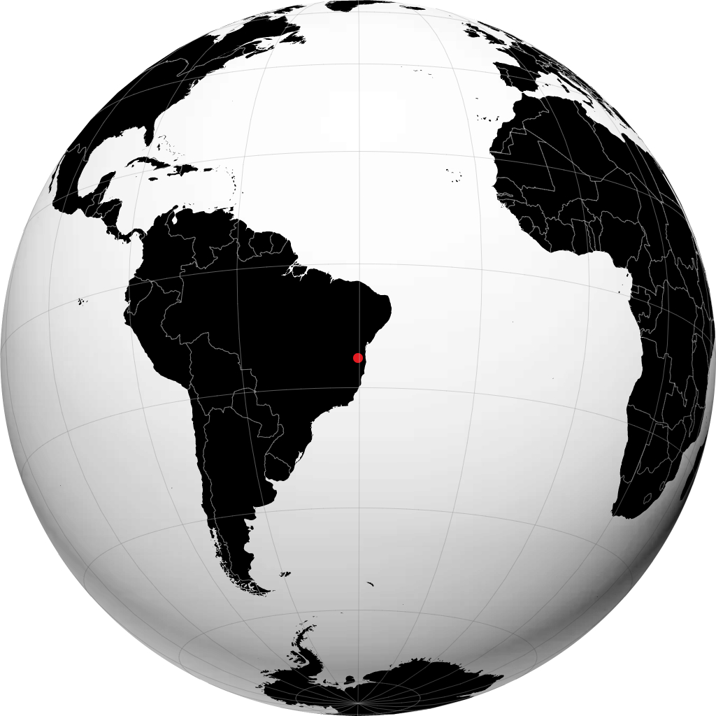 Itapetinga sul globo