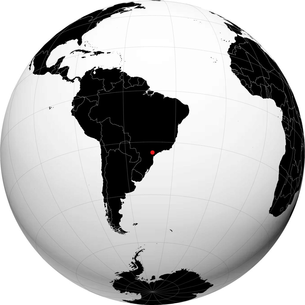 Itapeva sul globo
