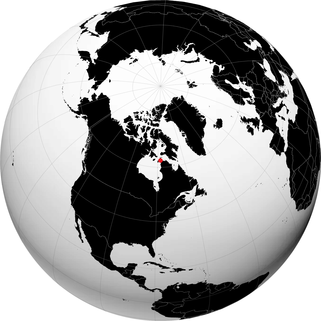 Ivujivik sul globo