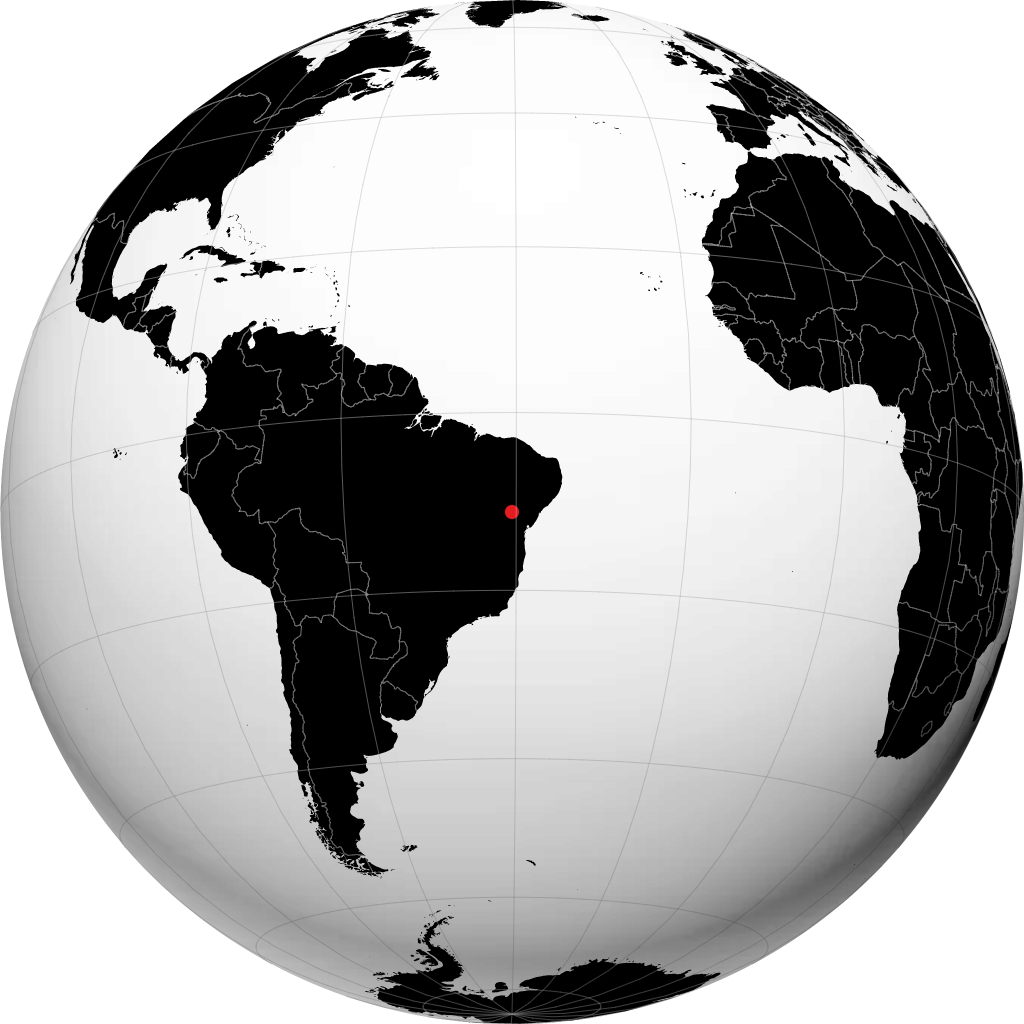 Jacobina sul globo
