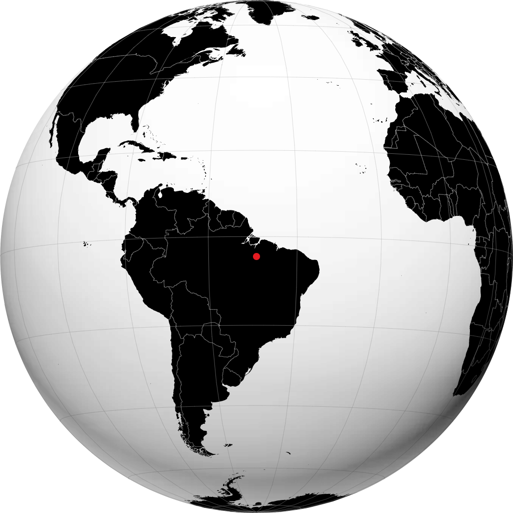 Jacundá sul globo