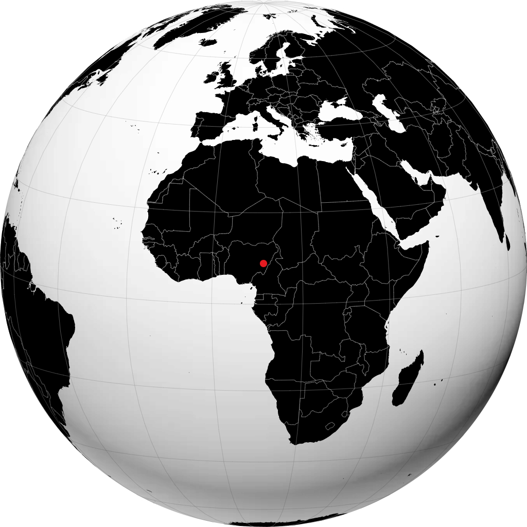Jalingo sul globo