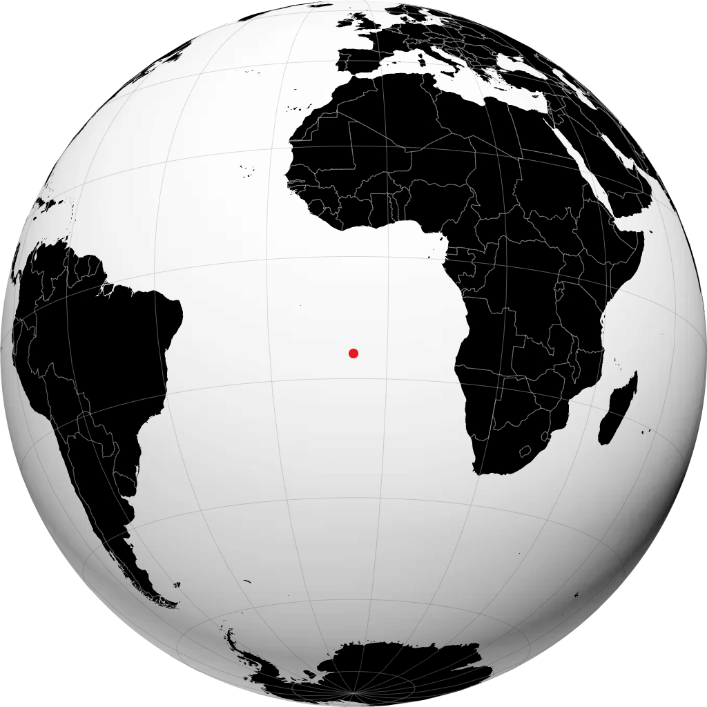 Jamestown sul globo
