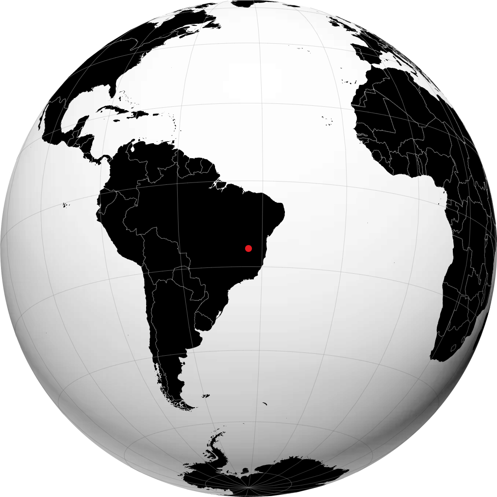 Janauba sul globo