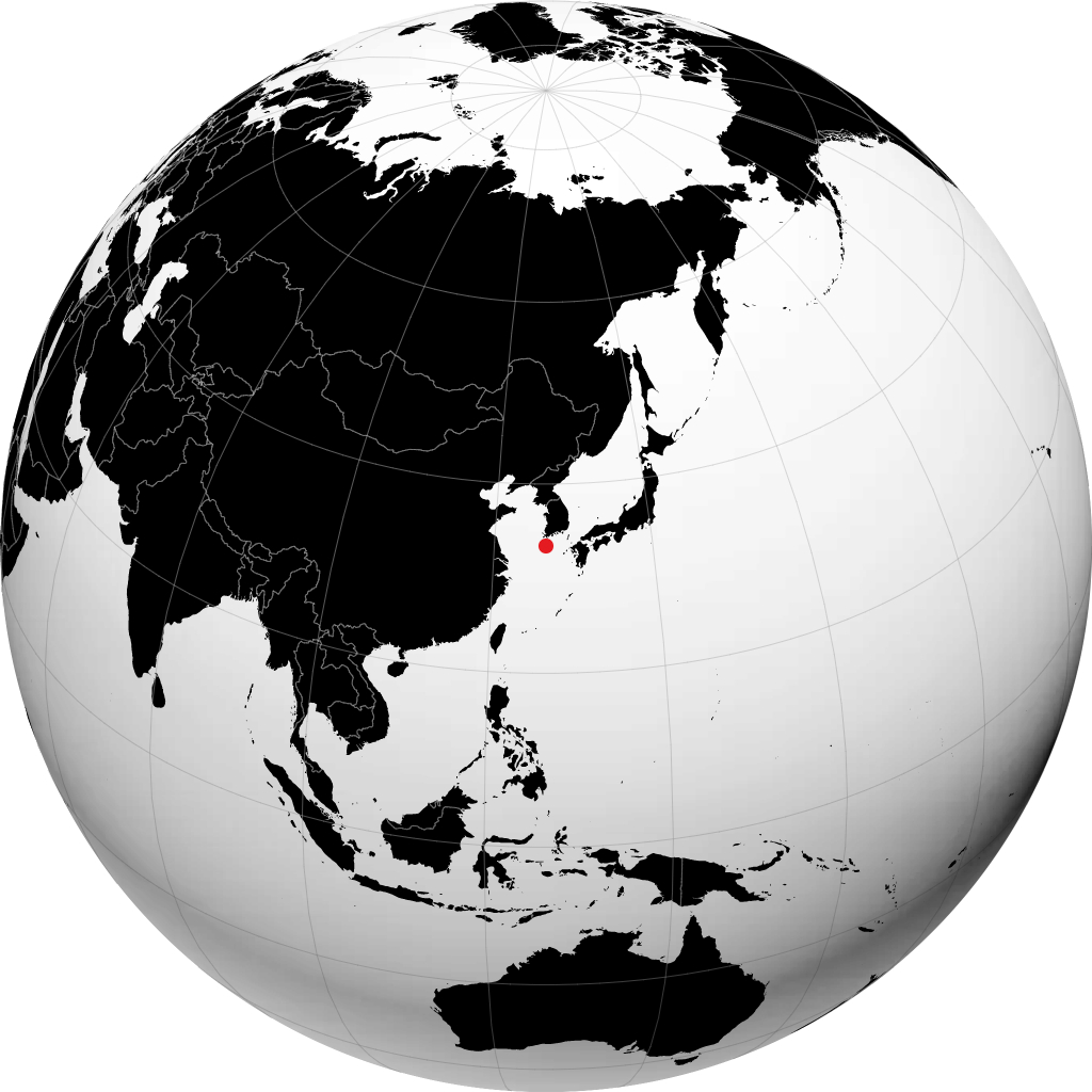 Jeju sul globo