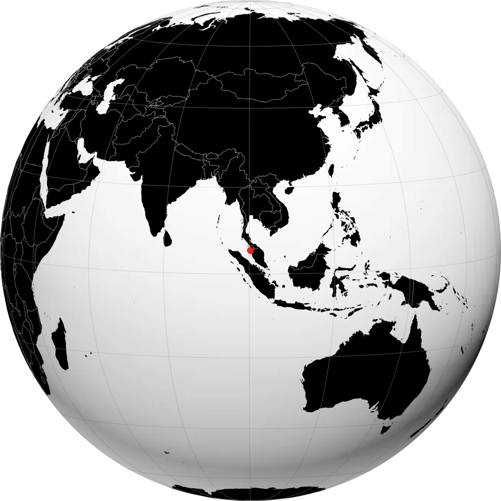 Jelutong sul globo