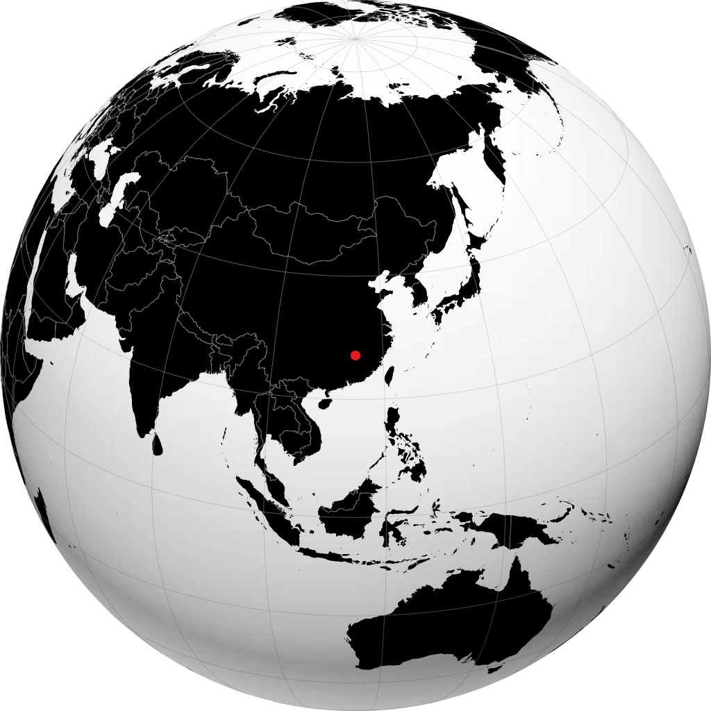 Ji’an sul globo