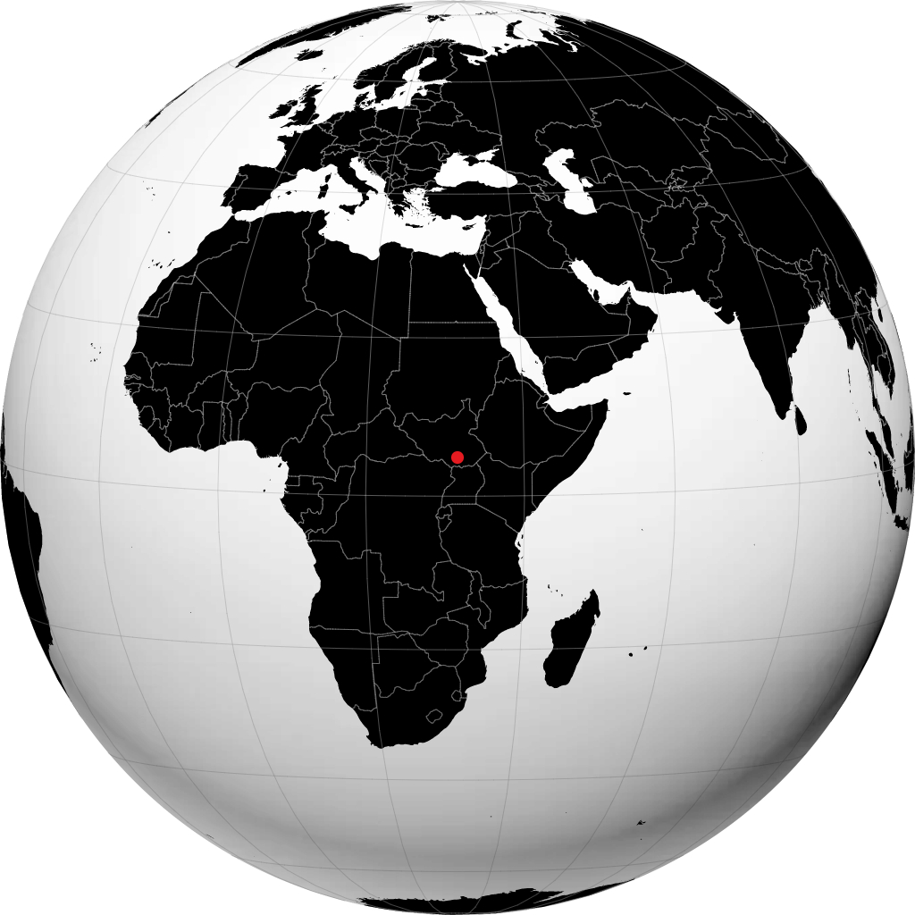 Juba sul globo